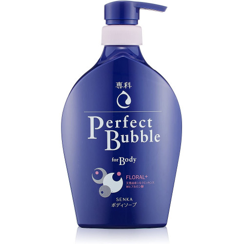 Shiseido Perfect Bubble body soap with floral fragrance 500ml